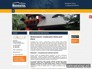 Zrzut ekranu strony www.budostol.pl