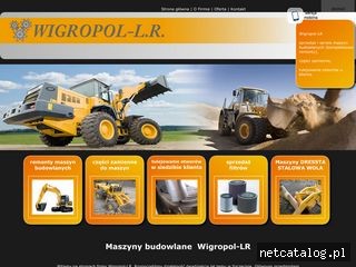 Zrzut ekranu strony www.wigropol.pl