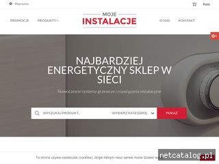 Zrzut ekranu strony mojeinstalacje.com