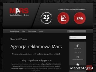 Zrzut ekranu strony mars-studio.pl