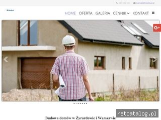 Zrzut ekranu strony www.mietbud.pl