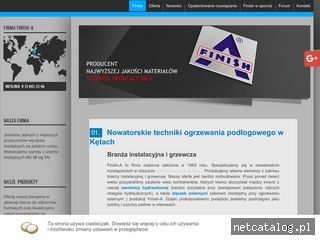 Zrzut ekranu strony finish-a.com.pl