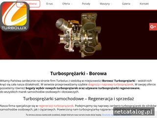 Zrzut ekranu strony turbolux.pl