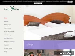 Zrzut ekranu strony hotel-slowik.pl