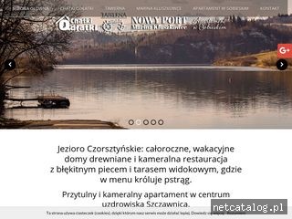 Zrzut ekranu strony chatki-qdlatki.pl