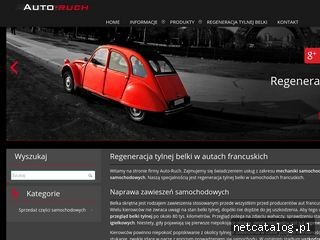Zrzut ekranu strony autoruch.com.pl