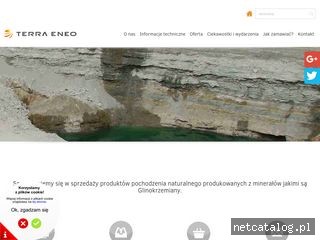 Zrzut ekranu strony terra-eneo.pl