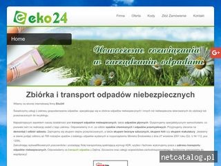 Zrzut ekranu strony eko24.com.pl