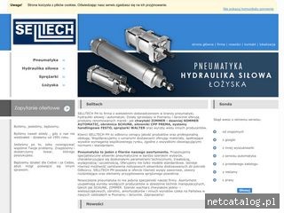 Zrzut ekranu strony www.selltech.com.pl
