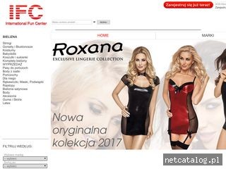 Zrzut ekranu strony www.ifc.pl