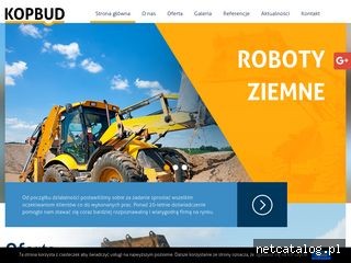 Zrzut ekranu strony kopbud.com