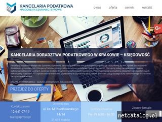 Zrzut ekranu strony kpmsis.pl