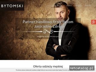 Zrzut ekranu strony www.bytomski.eu