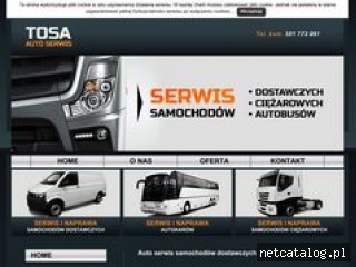 Zrzut ekranu strony autoserwistosa.com