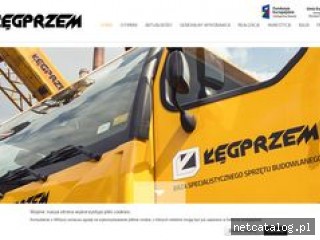 Zrzut ekranu strony www.legprzem.com.pl