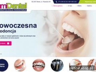 Zrzut ekranu strony famidental.pl