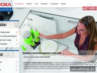 Zrzut ekranu strony www.inoxa.info.pl