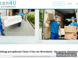 Zrzut ekranu strony clean4usc.pl