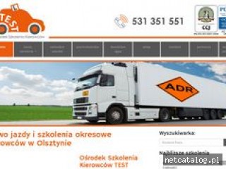 Zrzut ekranu strony testosk.pl