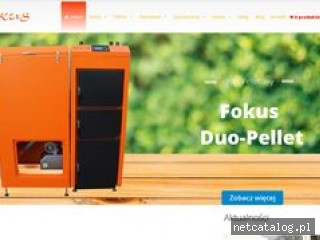 Zrzut ekranu strony www.fokus-kotly.pl