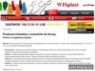 Zrzut ekranu strony www.wisplast.pl