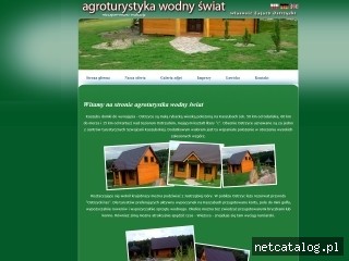 Zrzut ekranu strony www.domki-ostrzyckie.com