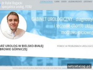 Zrzut ekranu strony www.urolog-dabrowagornicza.pl