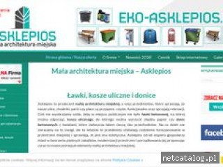 Zrzut ekranu strony eko-asklepios.pl