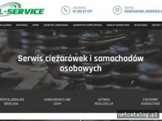 Zrzut ekranu strony l-service.pl