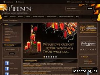 Zrzut ekranu strony www.nifinn-handmade.pl