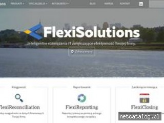 Zrzut ekranu strony flexisolutions.pl