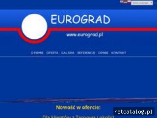 Zrzut ekranu strony www.eurograd.pl