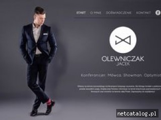 Zrzut ekranu strony www.jacekolewniczak.pl