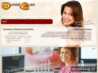 Zrzut ekranu strony dentysta-stomatolog.konin.pl