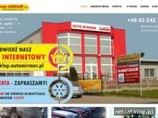 Zrzut ekranu strony automirmar.pl