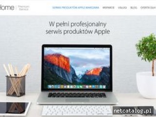 Zrzut ekranu strony applehome.pl