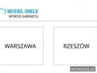 Zrzut ekranu strony modelsmile.pl