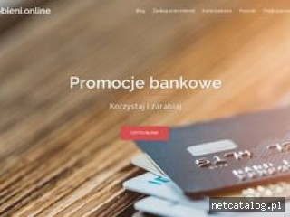 Zrzut ekranu strony www.zarobieni.online