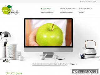 Zrzut ekranu strony dnizdrowia.pl