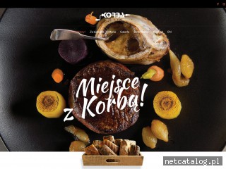 Zrzut ekranu strony korbakuchnia.pl
