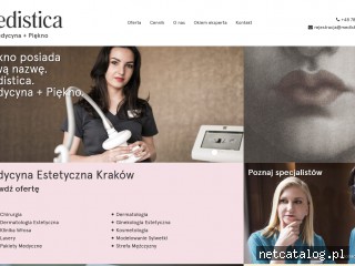 Zrzut ekranu strony medistica.com.pl