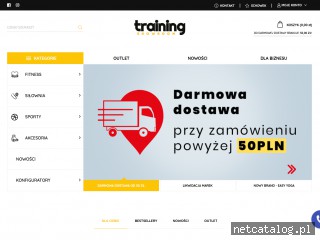 Zrzut ekranu strony trainingshowroom.com