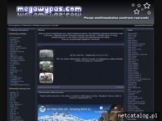 Zrzut ekranu strony megawypas.com