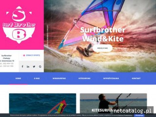 Zrzut ekranu strony surfbrother.com.pl