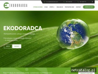 Zrzut ekranu strony www.ekodoradca.com