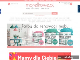 Zrzut ekranu strony www.morelkowe.pl