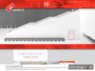 Zrzut ekranu strony farbykabe.pl