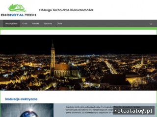 Zrzut ekranu strony ekoinstaltech.pl