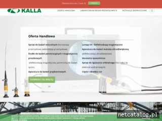 Zrzut ekranu strony kalla.pl