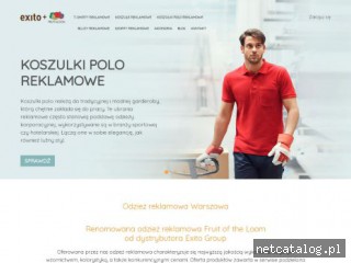 Zrzut ekranu strony exitogroup.fotl.pl